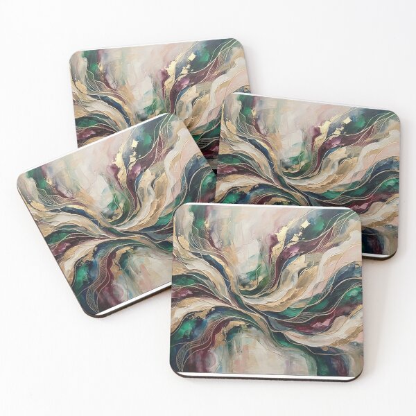 Item preview, Fluid Abstract , Modern Organic Shapes Print, Digital Download designed and sold by MahnoorDesigns.