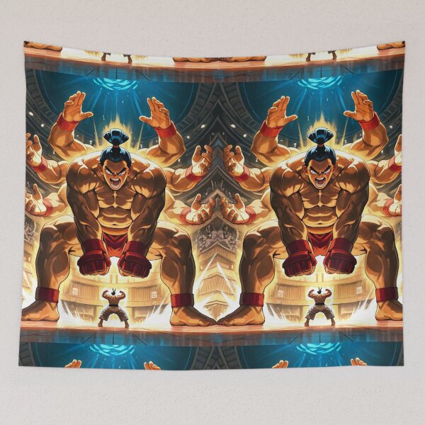 Item preview, Video Games - Japanese Sumo Character, Arena Combat Fury designed and sold by Zone--Gaming.