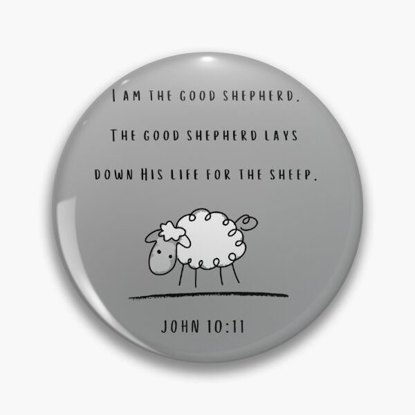 Item preview, The Good Shepherd - encouraging Bible verse Shirt Mug Hoodie Phone Case designed and sold by HisDesignCo.