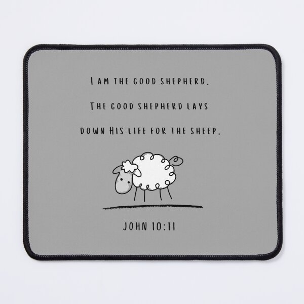 Item preview, The Good Shepherd - encouraging Bible verse Shirt Mug Hoodie Phone Case designed and sold by HisDesignCo.