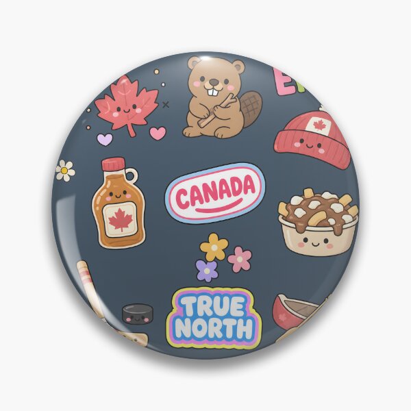Item preview, Canada Cute Pastel Seamless Pattern designed and sold by HowToCanadian.