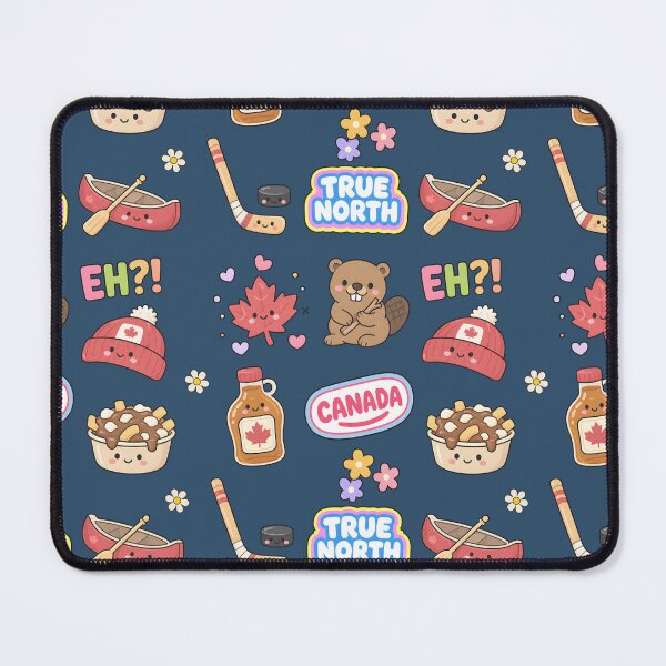 Item preview, Canada Cute Pastel Seamless Pattern designed and sold by HowToCanadian.
