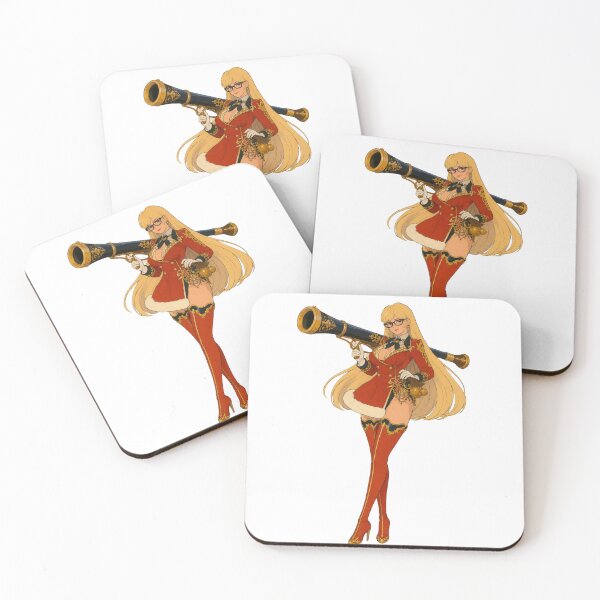 Item preview, Elegant Fantasy Cannoneer Fan Art | Blonde Noble Artillery Girl | Classic Western Animation Style designed and sold by  Hollow Moon Studios..