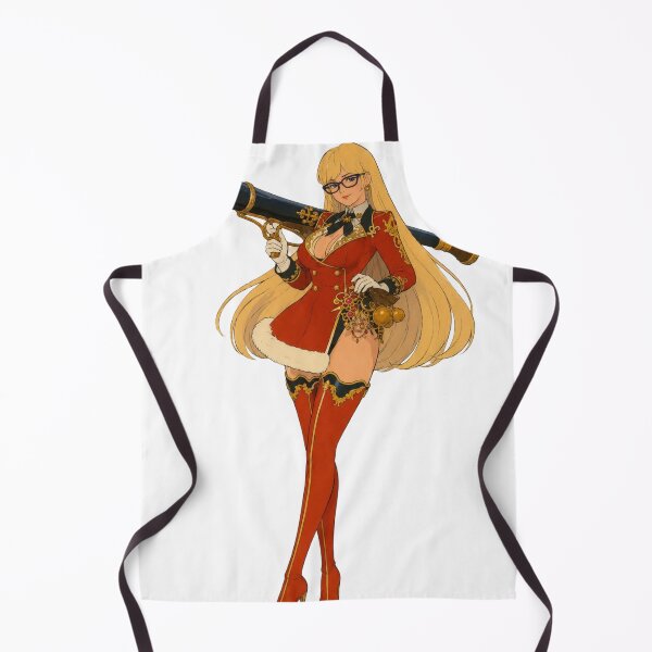 Item preview, Elegant Fantasy Cannoneer Fan Art | Blonde Noble Artillery Girl | Classic Western Animation Style designed and sold by Hollow Moon Studios..