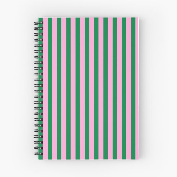 Item preview, Pink and Emerald Green Cabana Stripes Vertical Pattern designed and sold by Pop & Punch.
