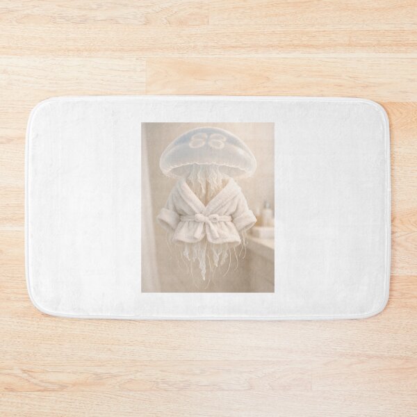 Item preview, Cozy Bathrobe Moon Jellyfish designed and sold by Sillytoe.
