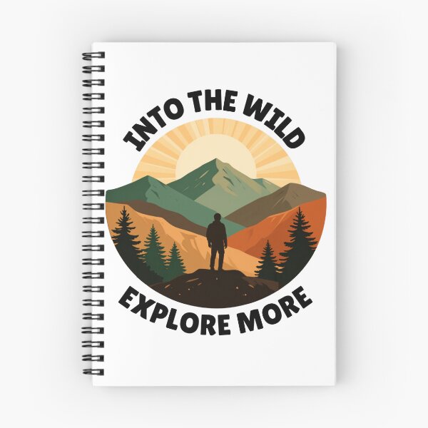 Item preview, Explore More Mountain Adventure Pin designed and sold by Wonder-Ink-Lab.