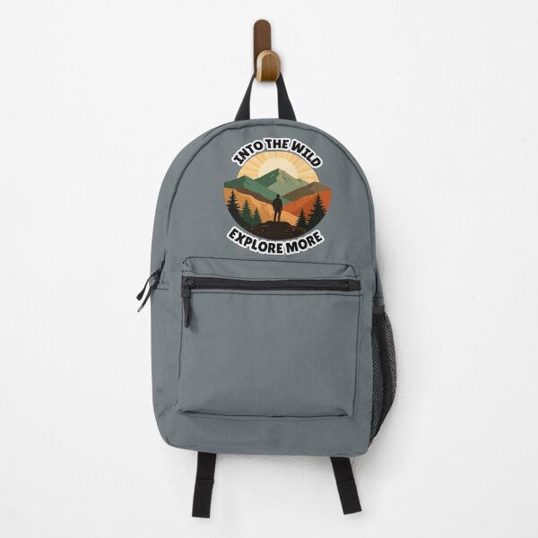 Item preview, Explore More Mountain Adventure Pin designed and sold by Wonder-Ink-Lab.