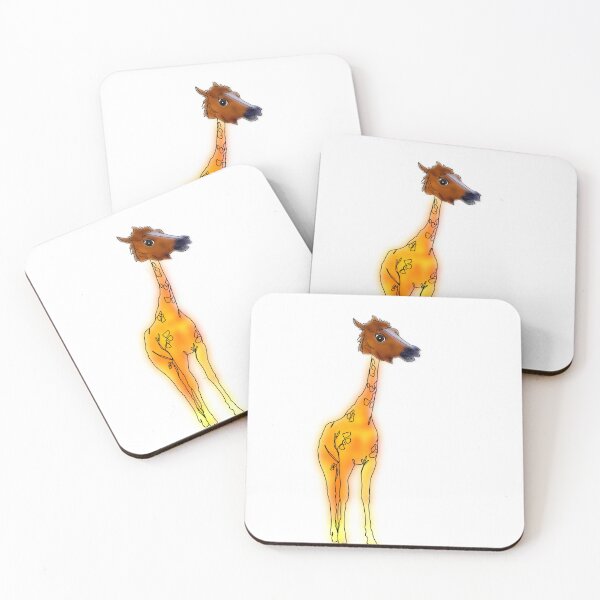 Item preview, Giraffe in a horse hat– animalzinhats designed and sold by Ashley’sAnimalz.