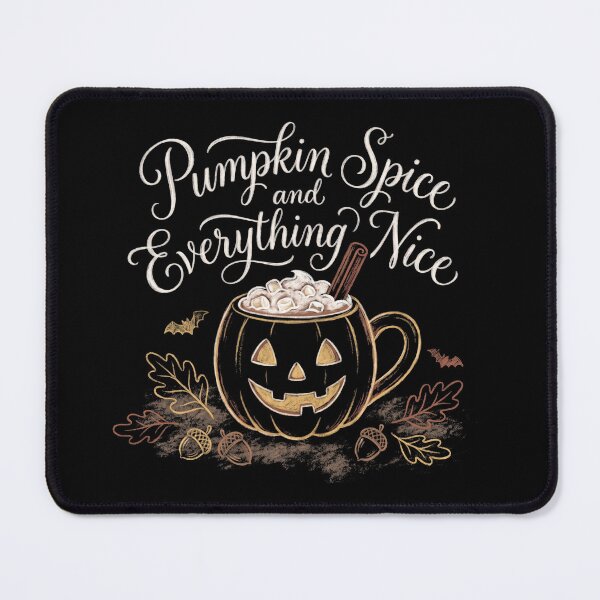 Item preview, Pumpkin Spice And Everything Nice Fall Halloween Latte Mug designed and sold by TeNovaStudio.