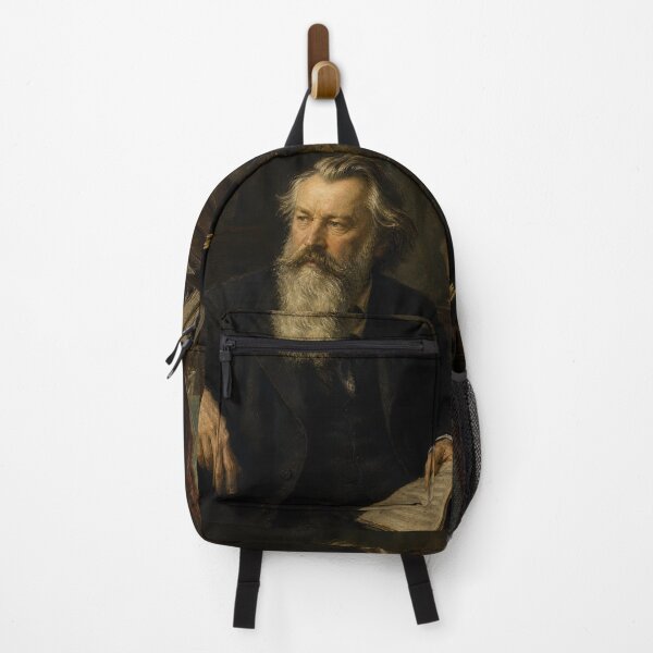 Item preview, Classical Master: Johannes Brahms Vintage Oil Painting - Profound Harmony designed and sold by DoReMiStudio.