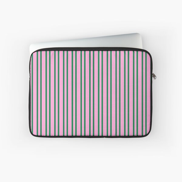 Item preview, Pink and Green Fine Stripe Vertical Pattern designed and sold by Pop & Punch.