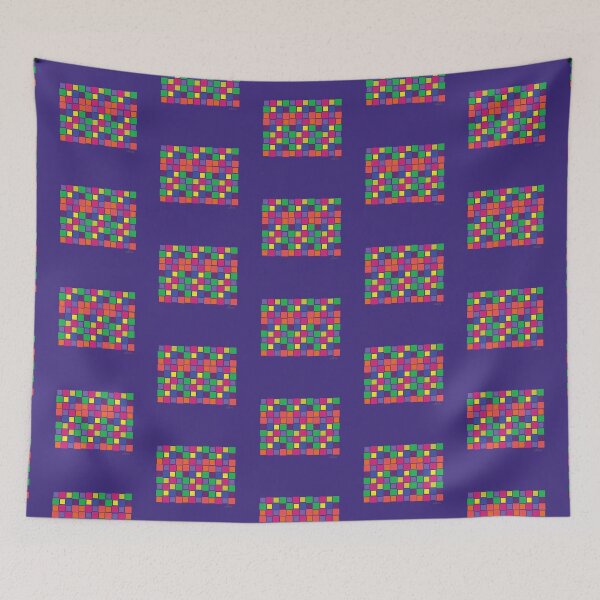 Item preview, Geometric Abstract Squares 8226 designed and sold by mandalafractal.