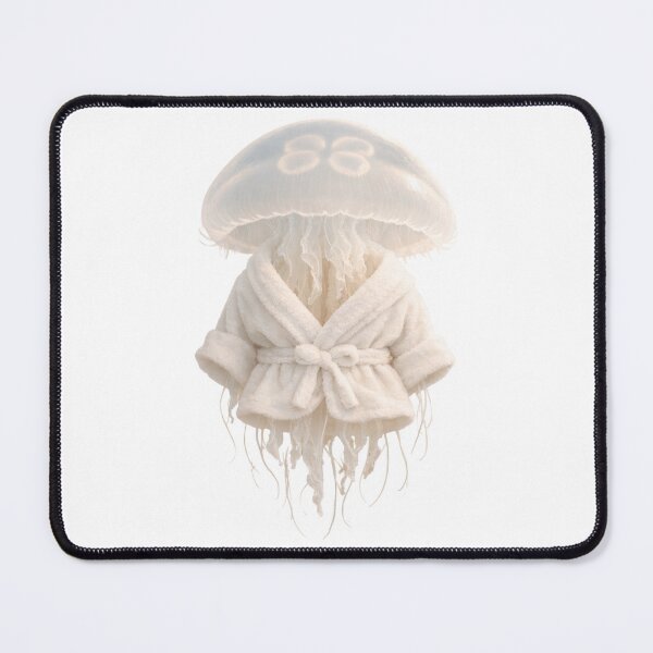 Item preview, Bathrobe Moon Jellyfish designed and sold by Sillytoe.