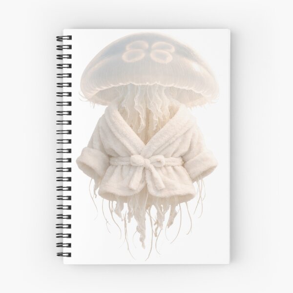 Item preview, Bathrobe Moon Jellyfish designed and sold by Sillytoe.