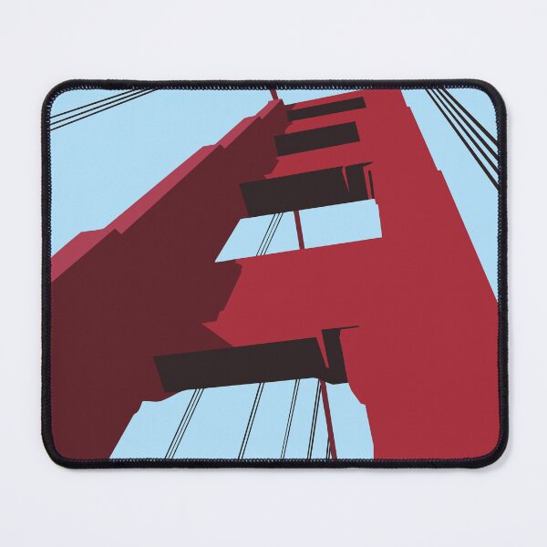 Item preview, Golden Gate Bridge Geometric View designed and sold by Design Atlas.