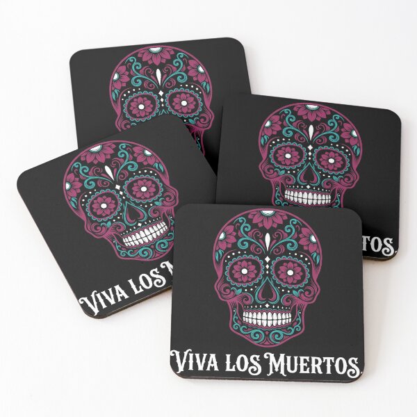 Item preview, Viva Los Muertos Sugar Skull Day Of The Dead Halloween designed and sold by TeNovaStudio.