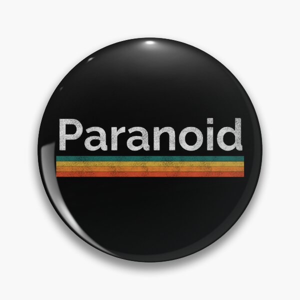 Item preview, Vintage Paranoid Retro Stripes Design designed and sold by Stylecombinator.