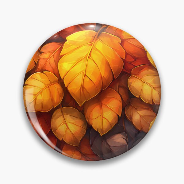 Item preview, Hearts 37 - Golden Autumn Leaves Heart Forest Art designed and sold by NikaNavi.