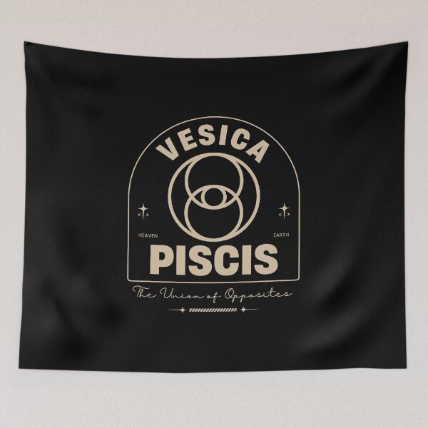 Item preview, Vesica Piscis Sacred Geometry Logo – The Union of Opposites Mystical Symbol designed and sold by HYPNK.