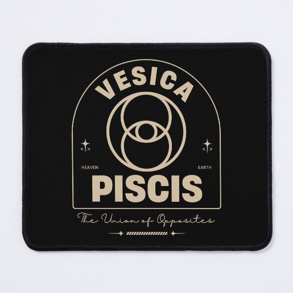 Item preview, Vesica Piscis Sacred Geometry Logo – The Union of Opposites Mystical Symbol designed and sold by HYPNK.