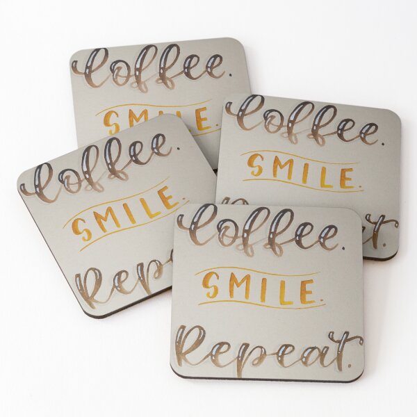 Item preview, Coffee, Smile, Repeat designed and sold by Patrick Staack.