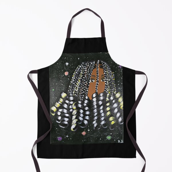 Item preview, Black and Yellow Braids in the Cosmos designed and sold by Hearthuestudios.