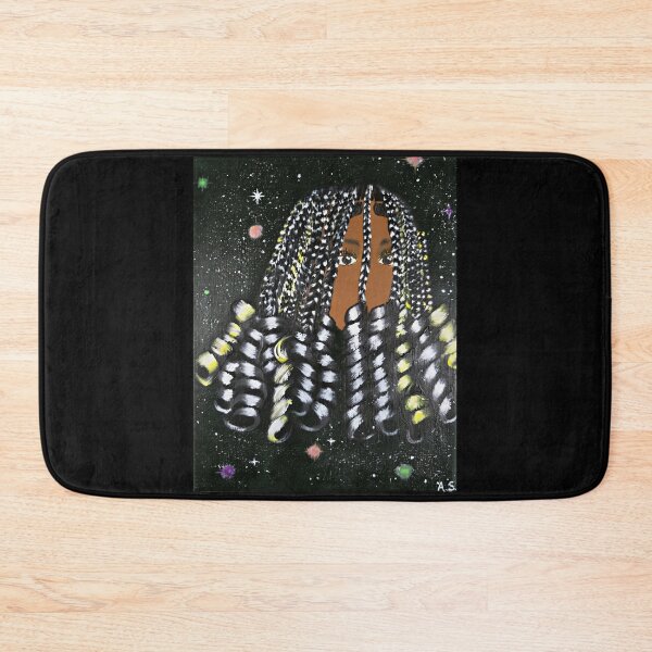 Item preview, Black and Yellow Braids in the Cosmos designed and sold by Hearthuestudios.