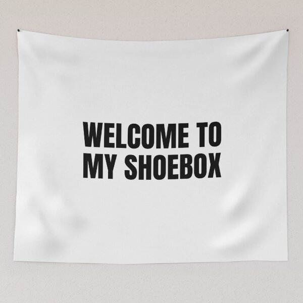 Item preview, Welcome to My Shoebox (Black) designed and sold by ShipCrewNation.