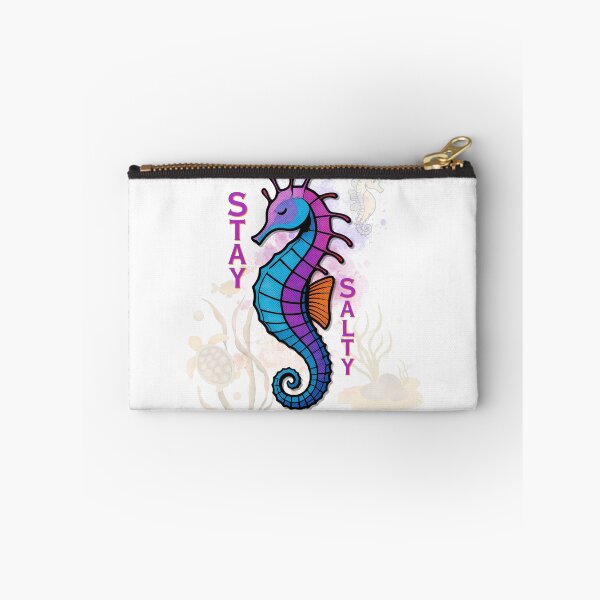 Item preview, Stay Salty Colorful Seahorse Design designed and sold by DonnaRaine.