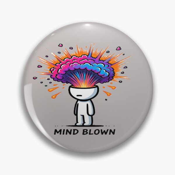 Item preview, Mind Blown Stick Figure Explosion designed and sold by Naynners Designs.