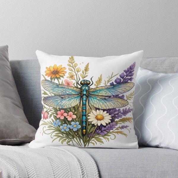 Item preview, Dragonfly on Wildflowers Rustic Country Boquet  designed and sold by BreezyDawnDesigns.