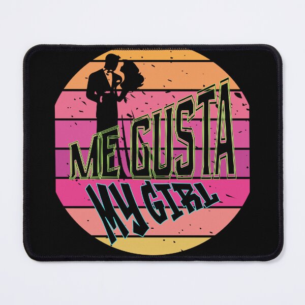 Item preview, Me Gusta My Girl Retro Sunset Couple Silhouette designed and sold by Marcin Dabski.