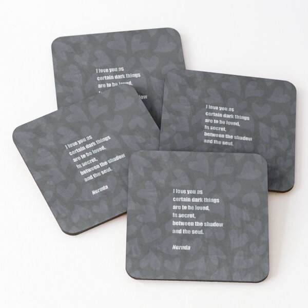 Item preview, Pablo Neruda Love Poem designed and sold by kallyfactory.