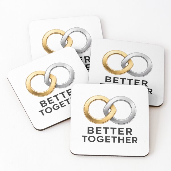 Item preview, Better Together Minimalist Couple Infinity Design designed and sold by Aliplus+.