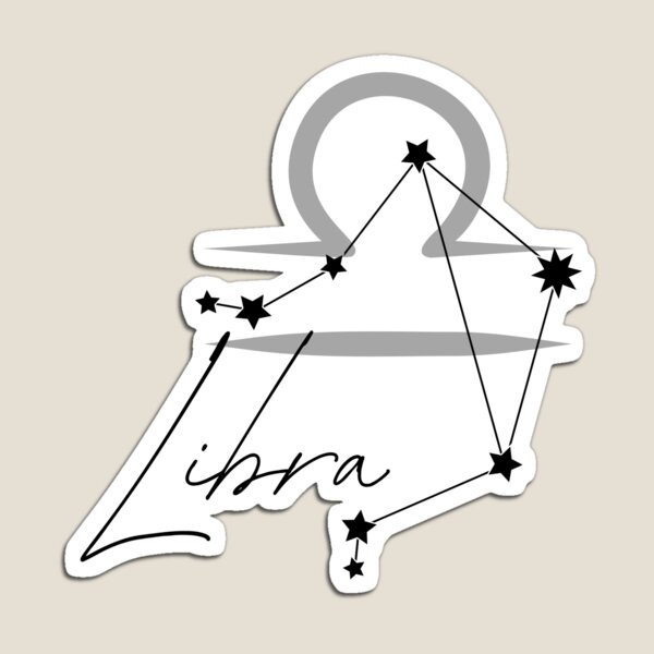 Item preview, Libra Zodiac Sign Constellation Minimalist Line Art designed and sold by NESTORY-Studio.