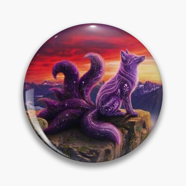 Item preview, 7-tailed fox designed and sold by DraysDesigns.