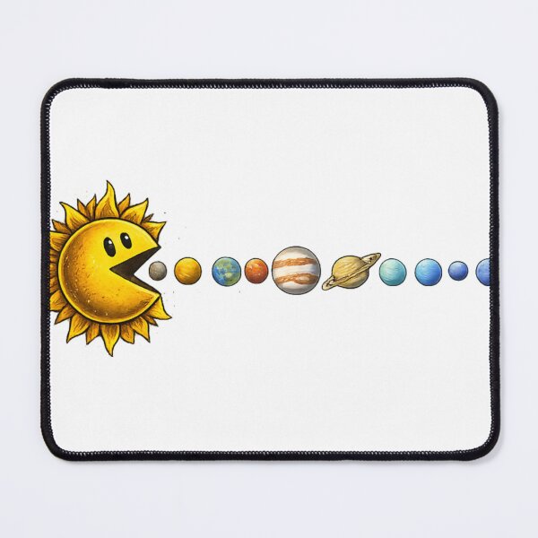 Item preview, Pac-Man Sun Eating the Solar System | Funny Space Meme T-Shirt designed and sold by AMIR PRO .