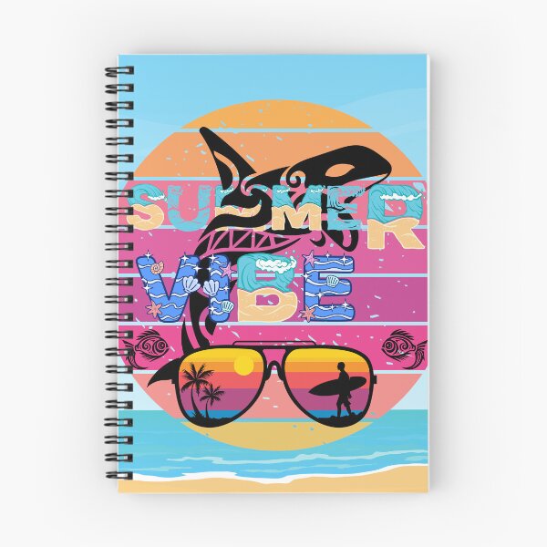 Item preview, Summer Vibes Orca Whale Retro Beach Sunglasses Sunset designed and sold by Marcin Dabski.