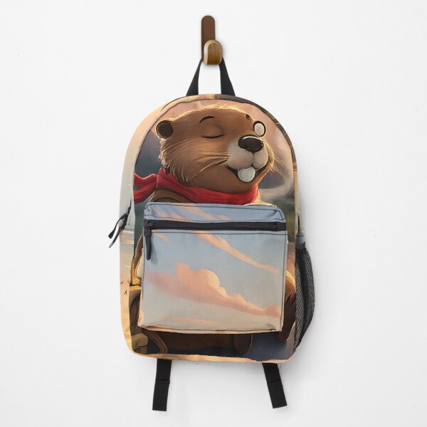 Item preview, Happy Beaver Adventures – Summer Evening Reflections designed and sold by Clothes With Smiling Animals Walt Gral.