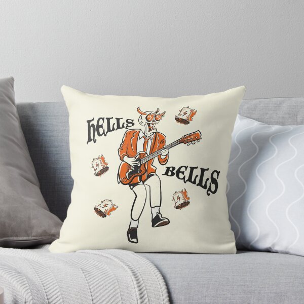 Item preview, Hells Bells Rock Skull Guitar Illustration designed and sold by beboplab.