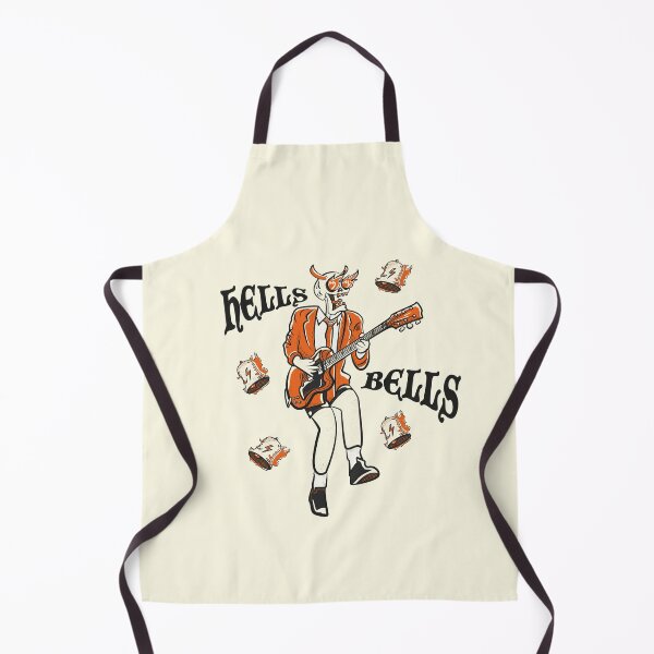 Item preview, Hells Bells Rock Skull Guitar Illustration designed and sold by beboplab.
