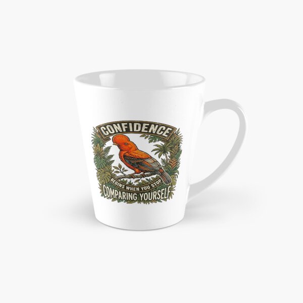 Item preview, Andean Cock of the Rock Confidence Begins When You Stop Comparing Yourself designed and sold by Max Store.