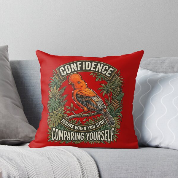 Item preview, Andean Cock of the Rock Confidence Begins When You Stop Comparing Yourself designed and sold by Max Store.