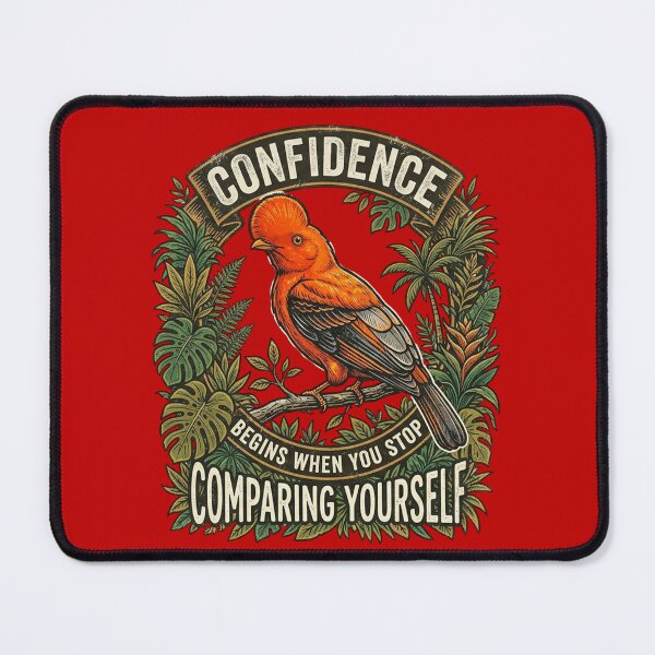 Item preview, Andean Cock of the Rock Confidence Begins When You Stop Comparing Yourself designed and sold by Max Store.