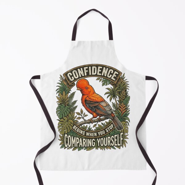 Item preview, Andean Cock of the Rock Confidence Begins When You Stop Comparing Yourself designed and sold by Max Store.