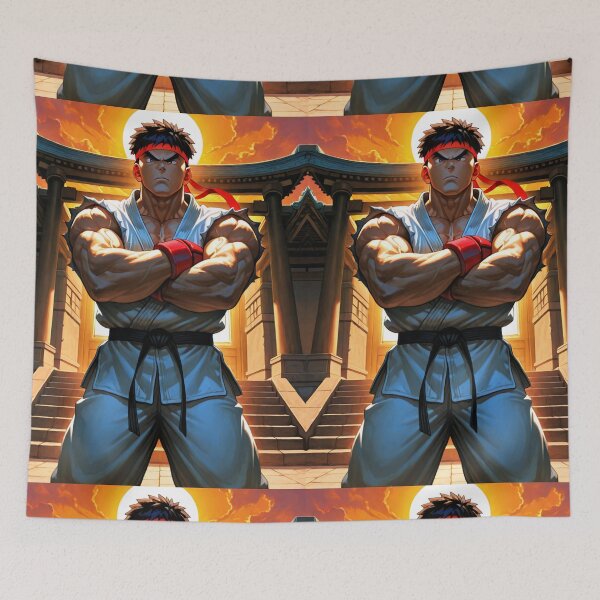 Item preview, Video Games - Martial Arts Fighter, Stylized Warrior in Traditional Attire designed and sold by Zone--Gaming.