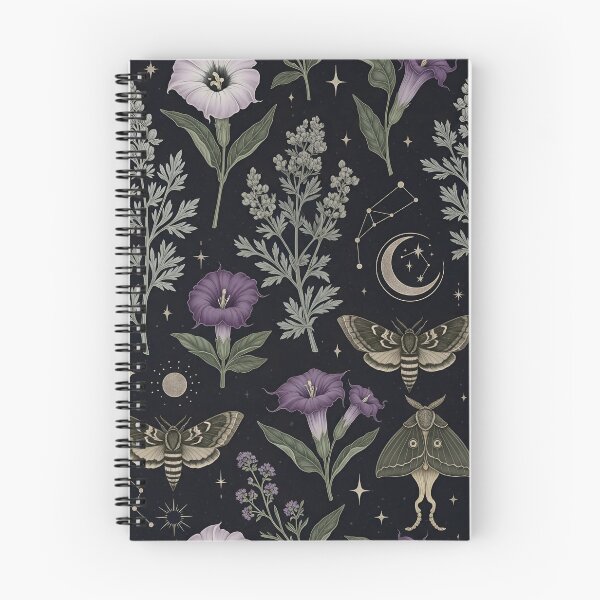 Item preview, Moody Witchy Botanical Seamless Pattern designed and sold by StickyGuys.