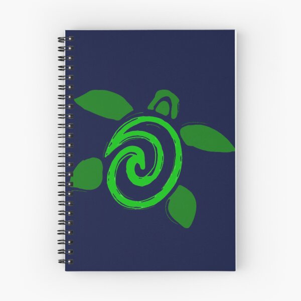 Item preview, Green Tribal Sea Turtle Spiral - Polynesian Honu Ocean Art designed and sold by ibrahimgawad.