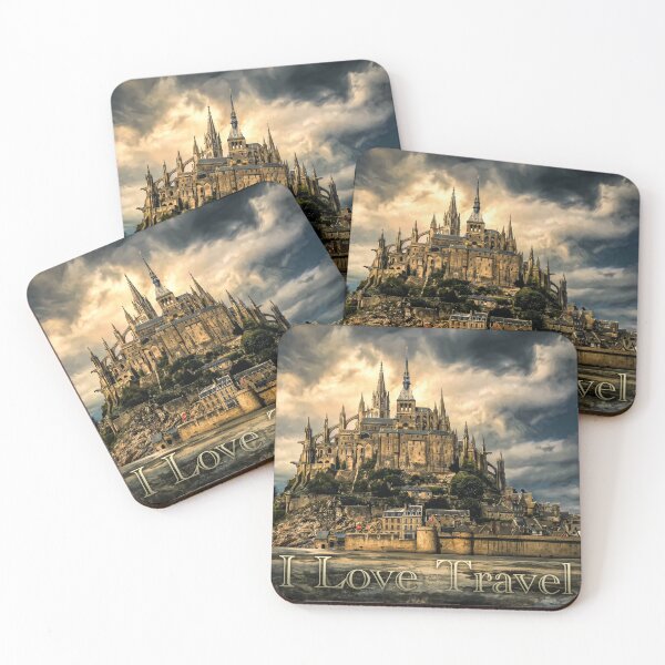 Item preview, I Love Travel-Mount Saint Michelle designed and sold by Bernard Santora.